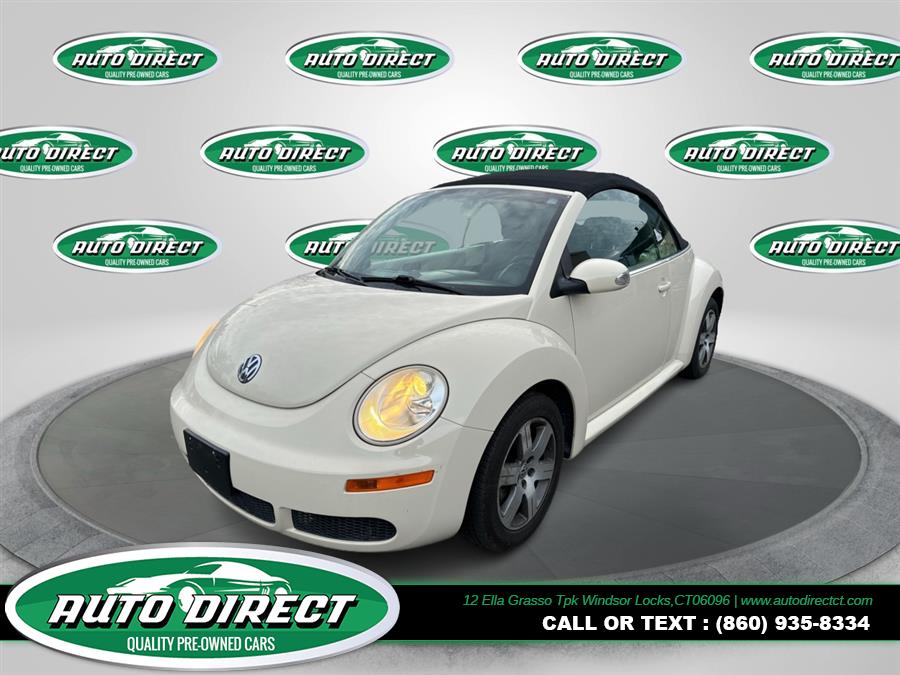 Used 2006 Volkswagen New Beetle Convertible in Windsor Locks, Connecticut | Auto Direct LLC. Windsor Locks, Connecticut