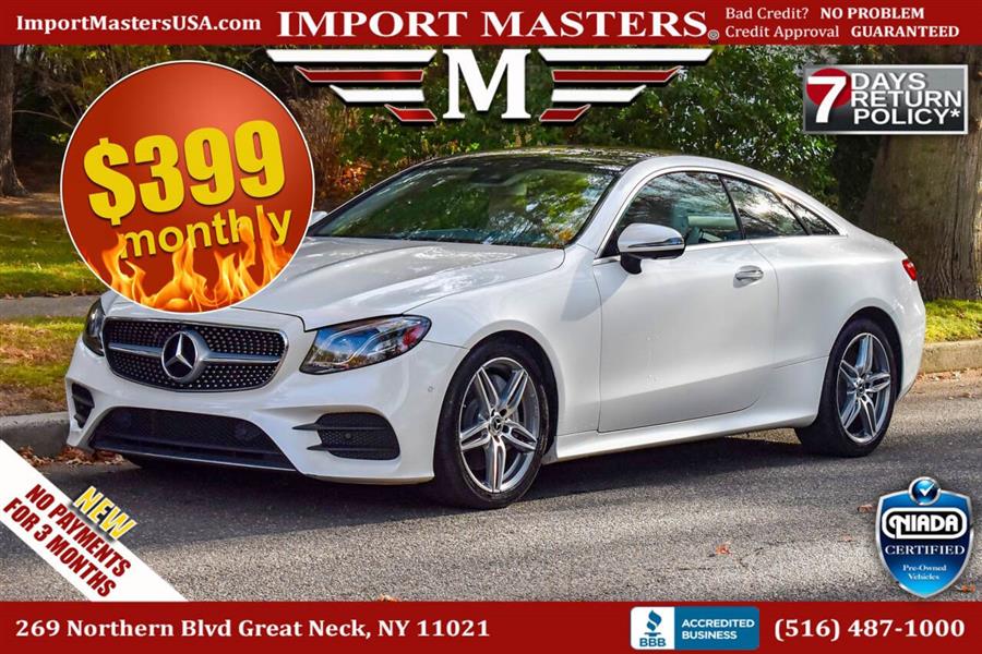 Used 2019 Mercedes-benz E-class in Great Neck, New York | Camy Cars. Great Neck, New York