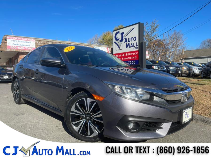 Used 2016 Honda Civic Sedan in Bristol, Connecticut | CJ Auto Mall. Bristol, Connecticut