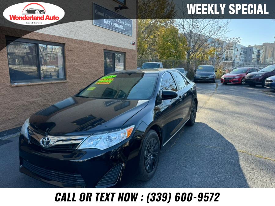 2013 Toyota Camry 4dr Sdn I4 Auto LE (Natl), available for sale in Revere, Massachusetts | Wonderland Auto. Revere, Massachusetts