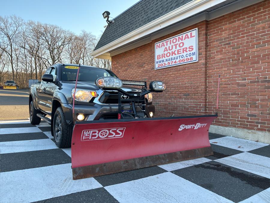 Used 2013 Toyota Tacoma w/PLOW in Waterbury, Connecticut | National Auto Brokers, Inc.. Waterbury, Connecticut