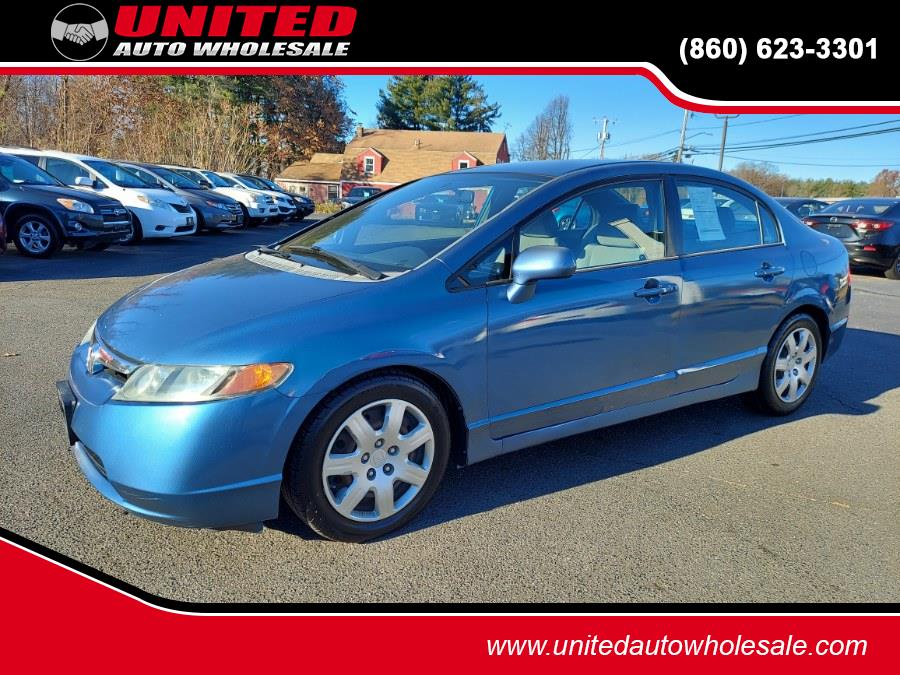 Used 2008 Honda Civic Sdn in East Windsor, Connecticut | United Auto Sales of E Windsor, Inc. East Windsor, Connecticut