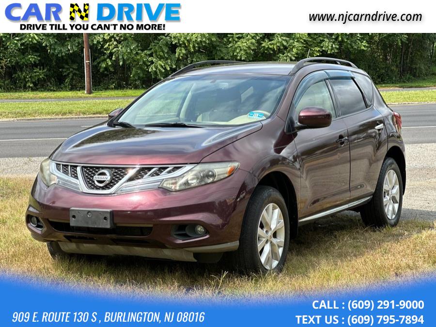 2013 Nissan Murano SL AWD, available for sale in Burlington, New Jersey | Car N Drive. Burlington, New Jersey