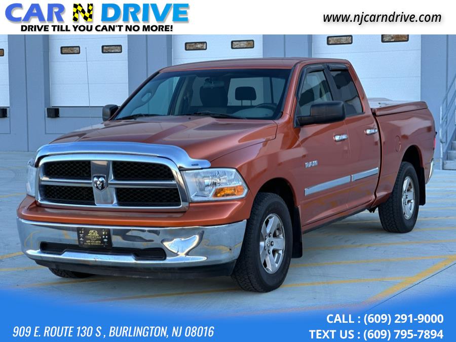 2010 Ram 1500 SLT Quad Cab 4WD, available for sale in Burlington, New Jersey | Car N Drive. Burlington, New Jersey