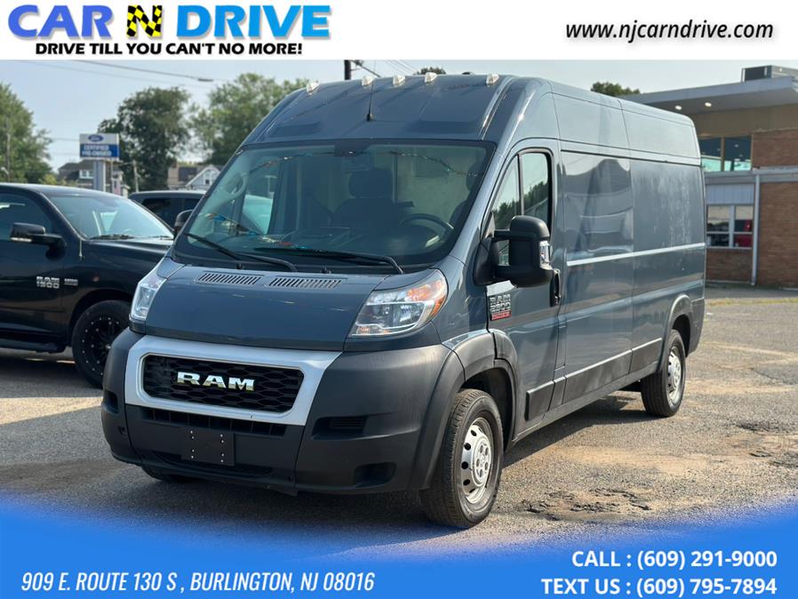 2019 Ram Promaster 2500 High Roof Tradesman 159-in. WB, available for sale in Burlington, New Jersey | Car N Drive. Burlington, New Jersey