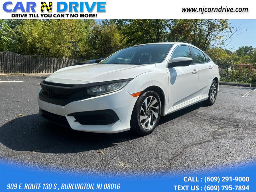 2016 Honda Civic EX Sedan CVT, available for sale in Burlington, New Jersey | Car N Drive. Burlington, New Jersey