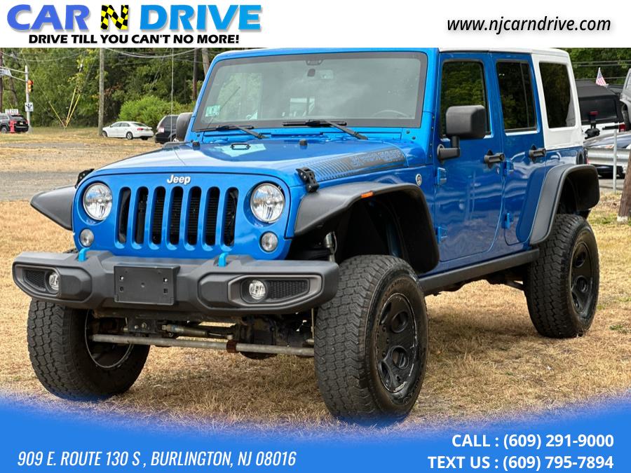 2016 Jeep Wrangler Unlimited Sahara 4WD, available for sale in Burlington, New Jersey | Car N Drive. Burlington, New Jersey