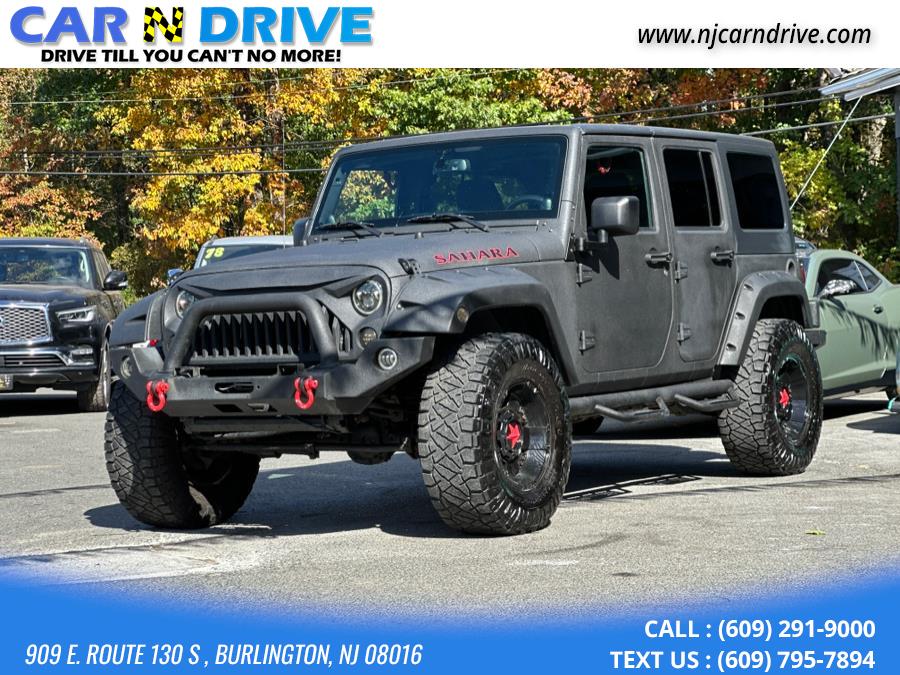 2014 Jeep Wrangler Unlimited Sahara 4WD, available for sale in Burlington, New Jersey | Car N Drive. Burlington, New Jersey