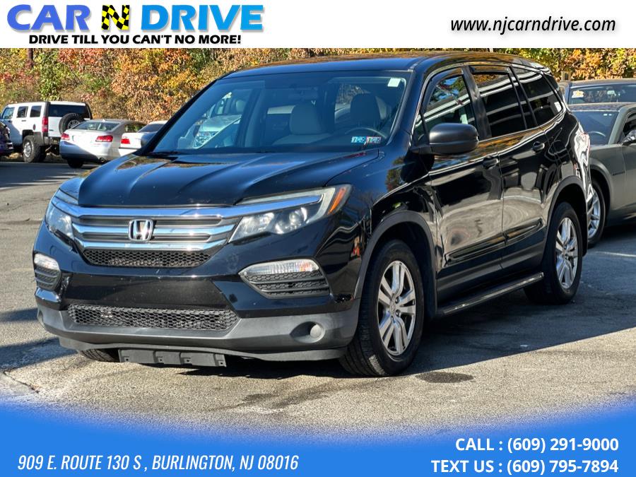 2016 Honda Pilot LX 4WD, available for sale in Burlington, New Jersey | Car N Drive. Burlington, New Jersey