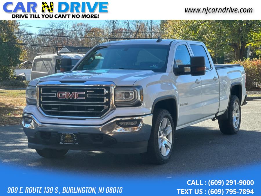 2018 GMC Sierra 1500 SLE Crew Cab Long Box 4WD, available for sale in Burlington, New Jersey | Car N Drive. Burlington, New Jersey