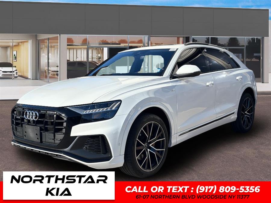 Used 2021 Audi Q8 in Woodside, New York | Northstar Kia - Used Cars Super Center. Woodside, New York