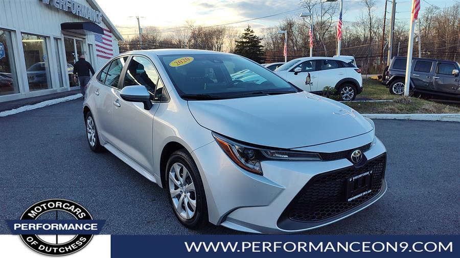 2020 Toyota Corolla LE CVT (Natl), available for sale in Wappingers Falls, New York | Performance Motor Cars. Wappingers Falls, New York