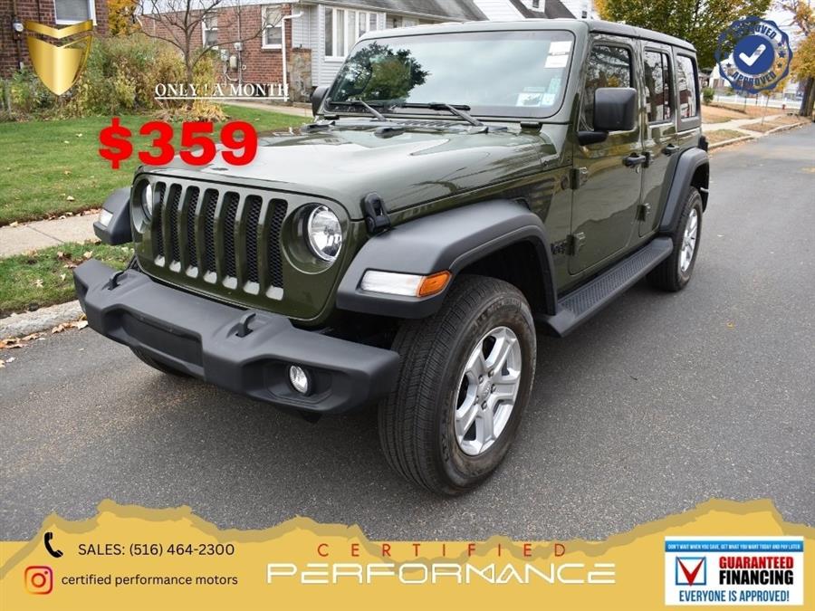 Used Jeep Wrangler Unlimited Sport S 2021 | Certified Performance Motors. Valley Stream, New York