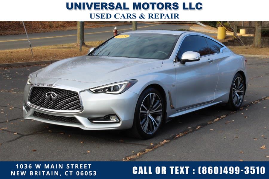 Used 2018 INFINITI Q60 in New Britain, Connecticut | Universal Motors LLC. New Britain, Connecticut