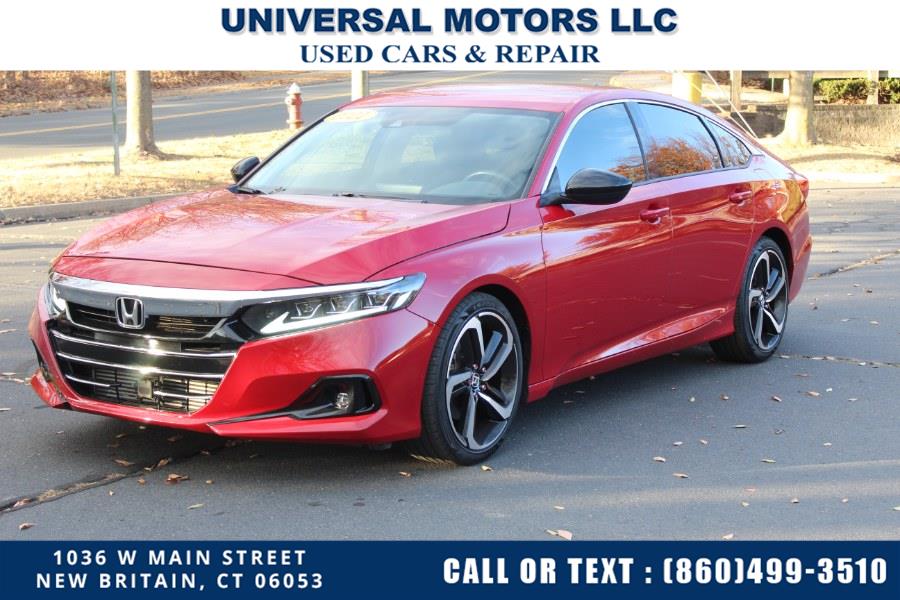 Used 2021 Honda Accord Sedan in New Britain, Connecticut | Universal Motors LLC. New Britain, Connecticut