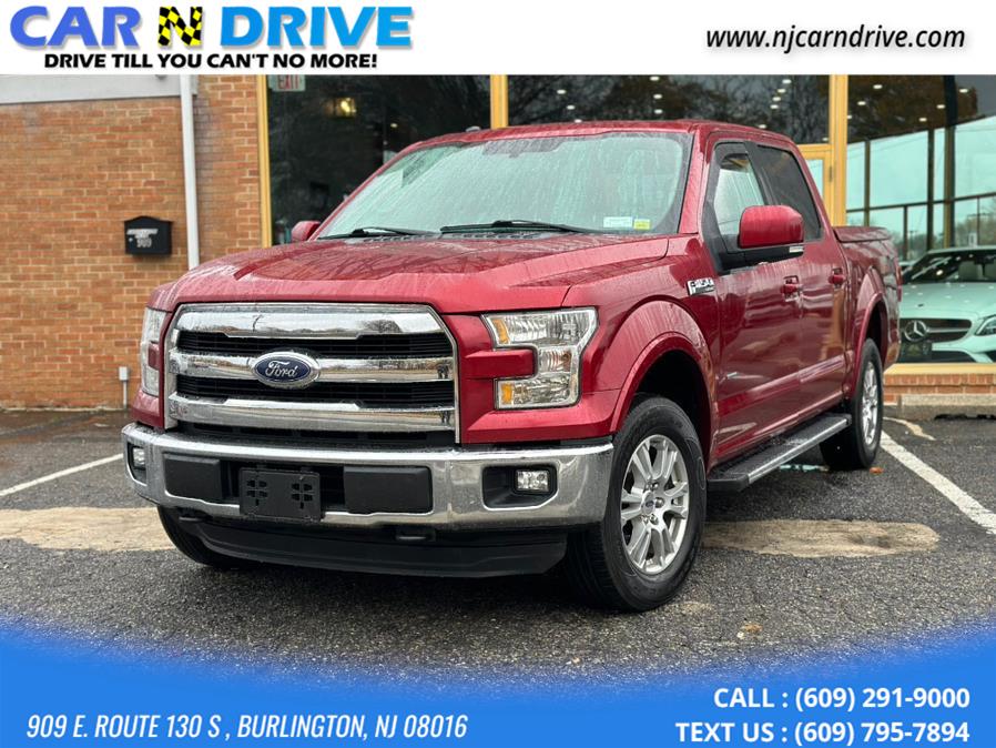 Used Ford F-150 Lariat SuperCrew 5.5-ft. Bed 4WD 2016 | Car N Drive. Burlington, New Jersey