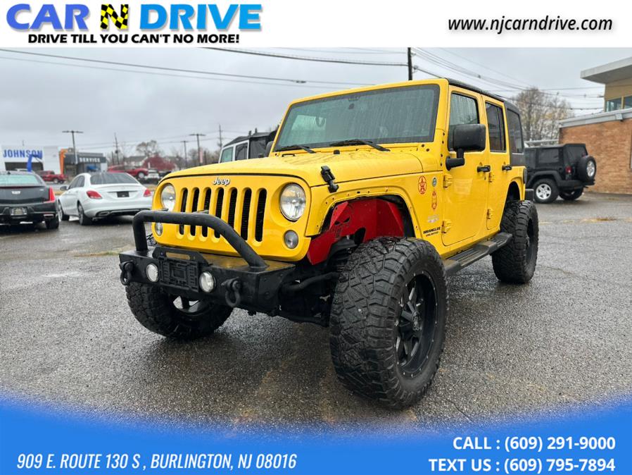 Used Jeep Wrangler Unlimited Sahara 4WD 2015 | Car N Drive. Burlington, New Jersey