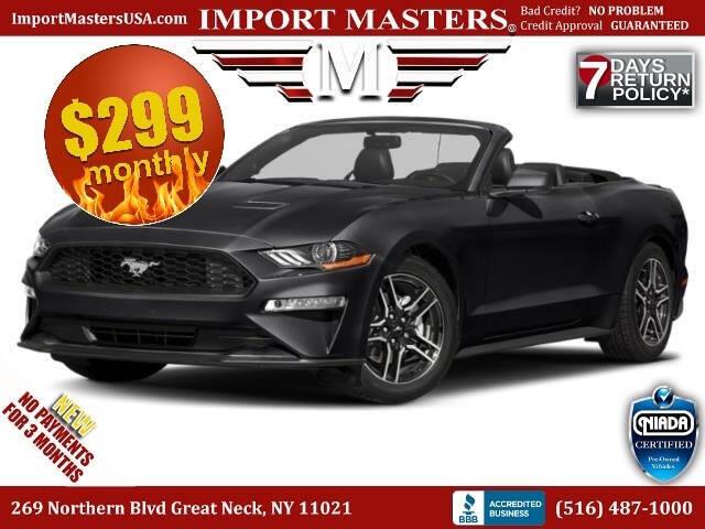 Used Ford Mustang EcoBoost Premium 2dr Convertible 2019 | Camy Cars. Great Neck, New York