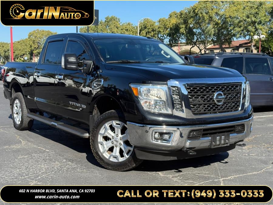 2016 Nissan Titan XD 2WD Crew Cab Platinum Reserve Diesel, available for sale in Santa Ana, California | Carin Auto. Santa Ana, California 2016 Nissan Titan XD 2WD Crew Cab Platinum Reserve Diesel, available for sale in Santa Ana, California | Carin Auto. Santa Ana, California