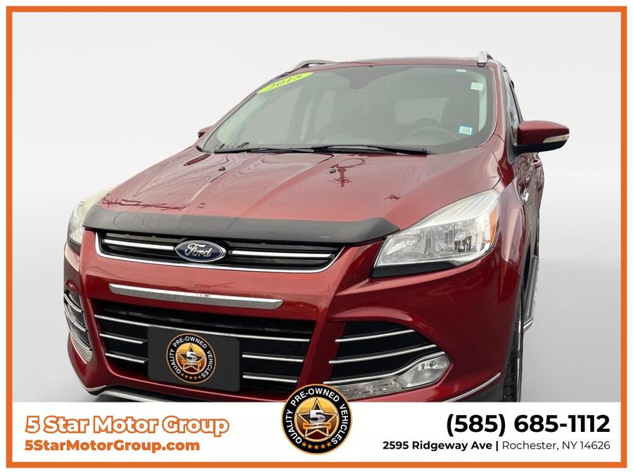 2015 Ford Escape Titanium Sport Utility 4D, available for sale in Rochester, New York | 5 Star Motor Group. Rochester, New York