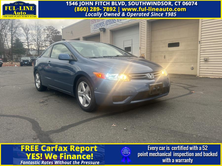 Used 2008 Honda Civic Cpe in South Windsor , Connecticut | Ful-line Auto LLC. South Windsor , Connecticut