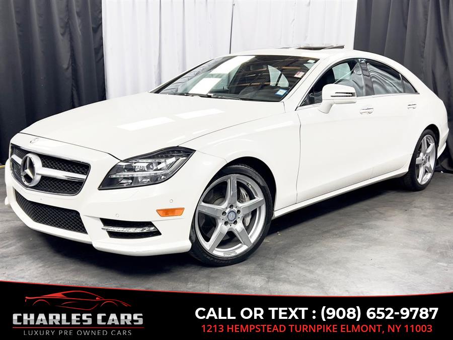 Used 2014 Mercedes-benz Cls 550 4matic in Elmont, New York | Charles Cars. Elmont, New York