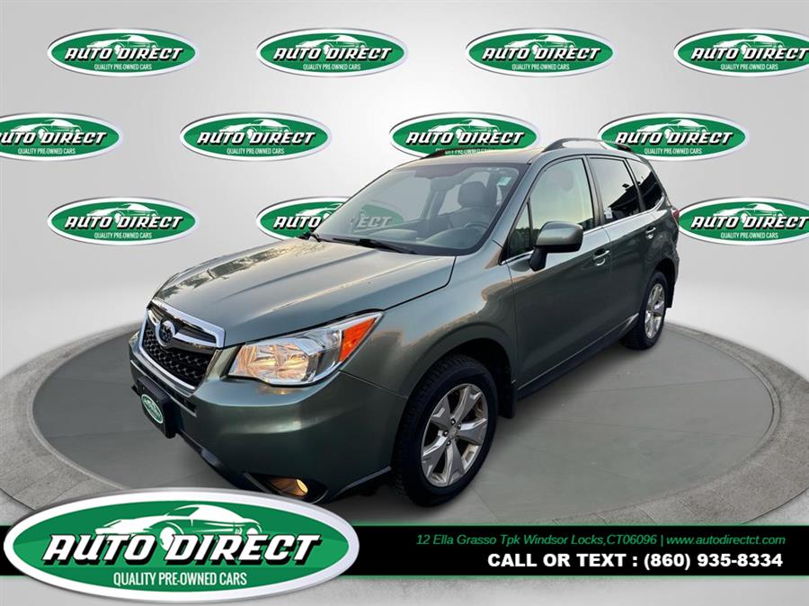 Used Subaru Forester 4dr CVT 2.5i Limited PZEV 2015 | Auto Direct LLC. Windsor Locks, Connecticut