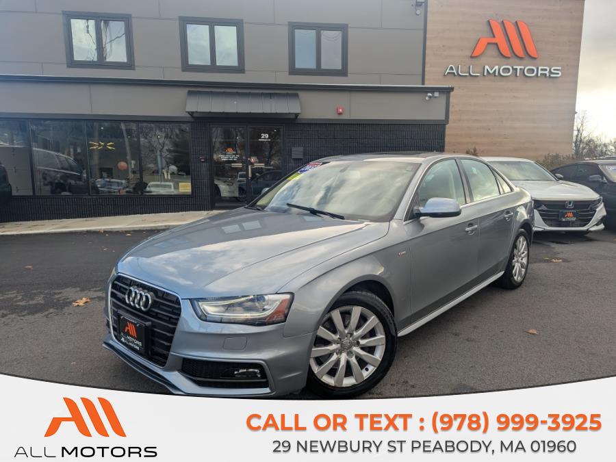 Used Audi A4 4dr Sdn Auto quattro 2.0T Premium 2015 | ALL MOTORS. Peabody, Massachusetts