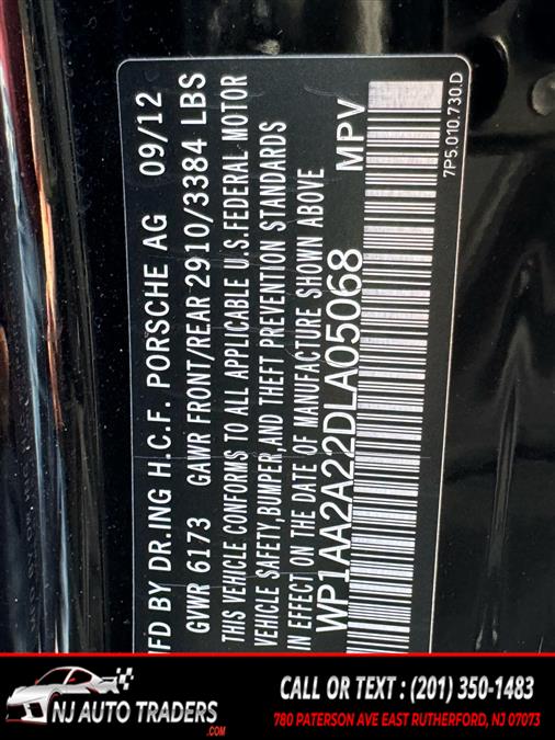 2013 Porsche Cayenne Base, available for sale in East Rutherford, New Jersey | NJ Auto Traders. East Rutherford, New Jersey 2013 Porsche Cayenne Base, available for sale in East Rutherford, New Jersey | NJ Auto Traders. East Rutherford, New Jersey