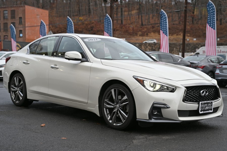 2021 INFINITI Q50 3.0t SENSORY AWD, available for sale in Waterbury, Connecticut | Highline Car Connection. Waterbury, Connecticut 2021 INFINITI Q50 3.0t SENSORY AWD, available for sale in Waterbury, Connecticut | Highline Car Connection. Waterbury, Connecticut