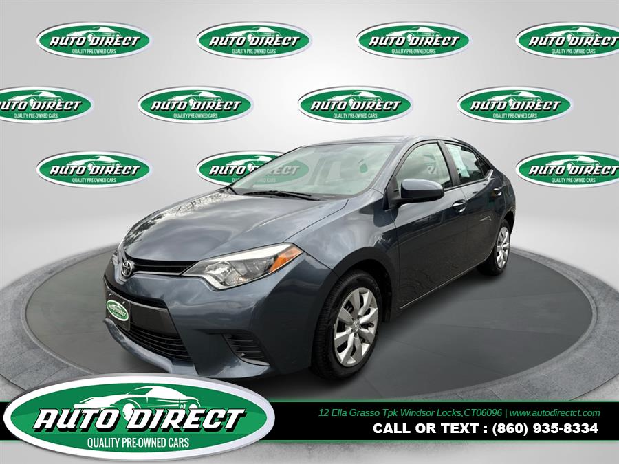 Used Toyota Corolla 4dr Sdn CVT LE (Natl) 2016 | Auto Direct LLC. Windsor Locks, Connecticut