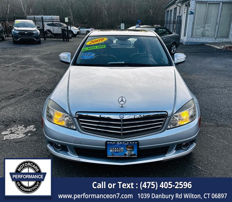 2009 Mercedes-Benz C-Class 4dr Sdn 3.0L Sport 4MATIC, available for sale in Wilton, Connecticut | Performance Motor Cars Of Connecticut LLC. Wilton, Connecticut 2009 Mercedes-Benz C-Class 4dr Sdn 3.0L Sport 4MATIC, available for sale in Wilton, Connecticut | Performance Motor Cars Of Connecticut LLC. Wilton, Connecticut