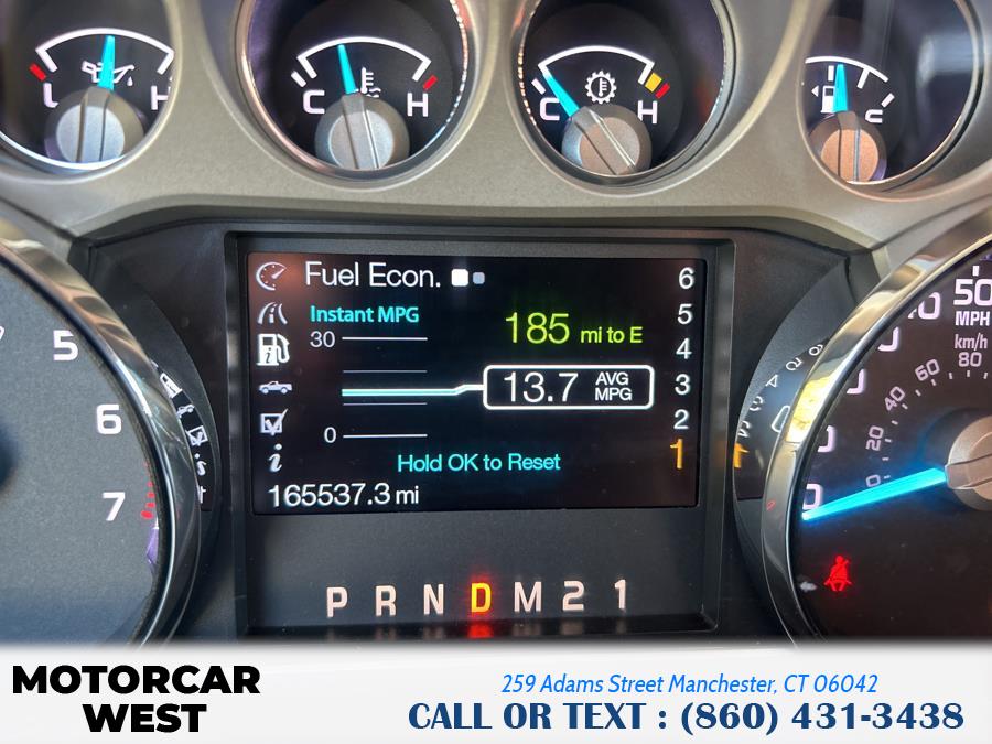 2016 Ford Super Duty F-250 SRW 4WD Crew Cab 172" Lariat, available for sale in Manchester, Connecticut | Motorcar West. Manchester, Connecticut 2016 Ford Super Duty F-250 SRW 4WD Crew Cab 172" Lariat, available for sale in Manchester, Connecticut | Motorcar West. Manchester, Connecticut