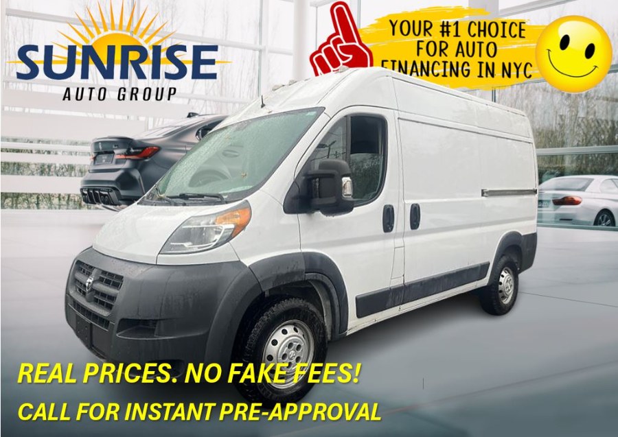 2018 Ram Promaster 2500 136 WB 3dr High Roof Cargo Van  CLEAN CARFAX!, available for sale in Rosedale, New York | Sunrise Auto Sales. Rosedale, New York