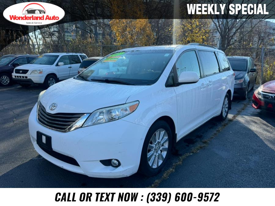 2012 Toyota Sienna 5dr 7-Pass Van V6 XLE AWD (Natl), available for sale in Revere, Massachusetts | Wonderland Auto. Revere, Massachusetts