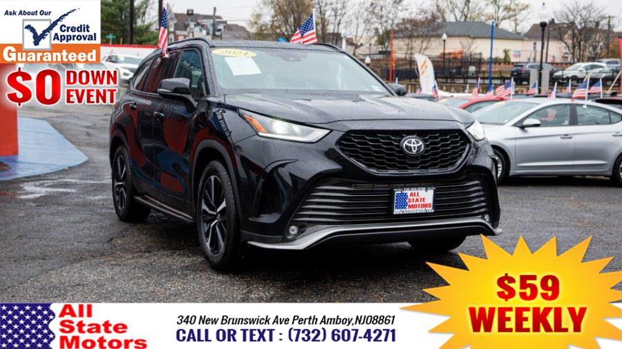 2021 Toyota Highlander XSE AWD (Natl), available for sale in Perth Amboy, New Jersey | All State Motor Inc. Perth Amboy, New Jersey 2021 Toyota Highlander XSE AWD (Natl), available for sale in Perth Amboy, New Jersey | All State Motor Inc. Perth Amboy, New Jersey
