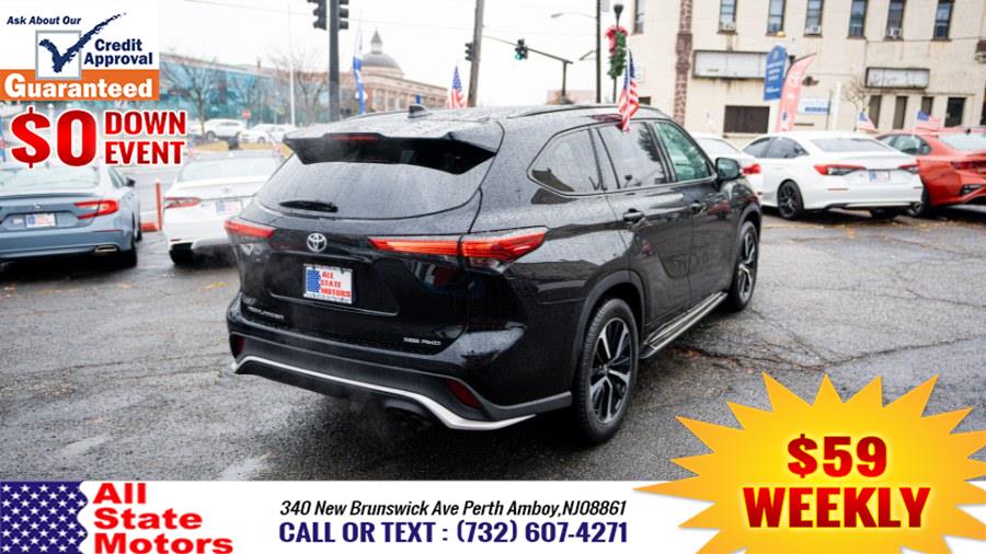 2021 Toyota Highlander XSE AWD (Natl), available for sale in Perth Amboy, New Jersey | All State Motor Inc. Perth Amboy, New Jersey 2021 Toyota Highlander XSE AWD (Natl), available for sale in Perth Amboy, New Jersey | All State Motor Inc. Perth Amboy, New Jersey