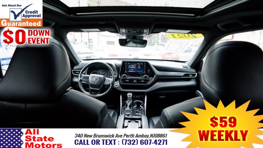 2021 Toyota Highlander XSE AWD (Natl), available for sale in Perth Amboy, New Jersey | All State Motor Inc. Perth Amboy, New Jersey 2021 Toyota Highlander XSE AWD (Natl), available for sale in Perth Amboy, New Jersey | All State Motor Inc. Perth Amboy, New Jersey