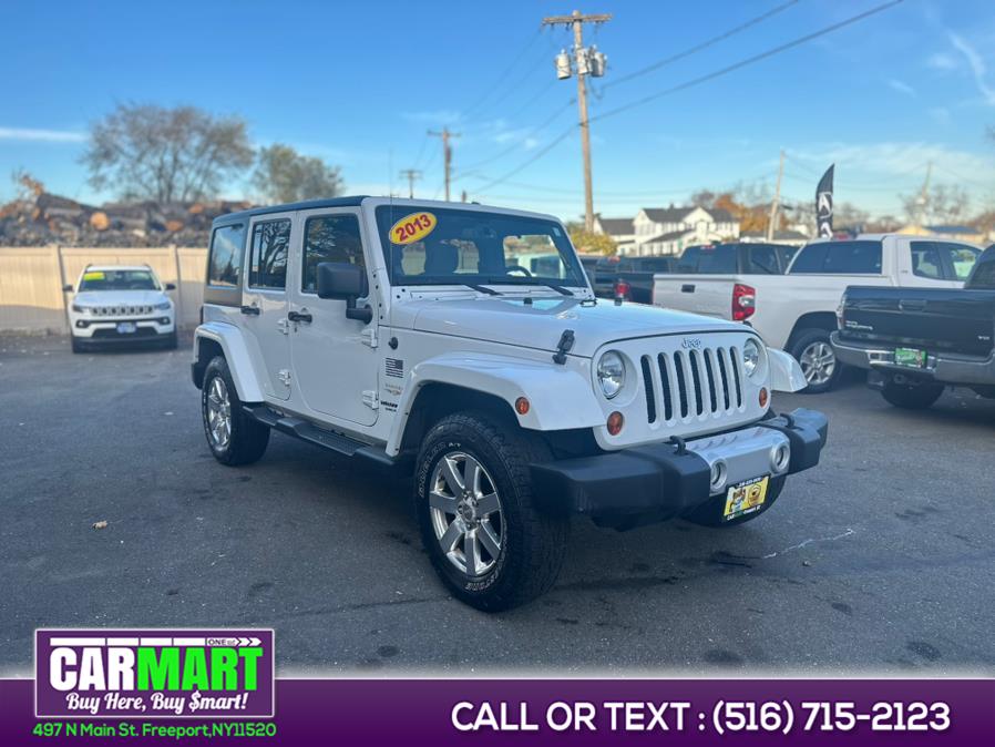 2013 Jeep Wrangler Unlimited 4WD 4dr Sahara, available for sale in Freeport, New York | Carmart One LLC. Freeport, New York 2013 Jeep Wrangler Unlimited 4WD 4dr Sahara, available for sale in Freeport, New York | Carmart One LLC. Freeport, New York