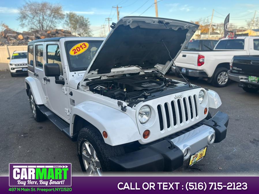 2013 Jeep Wrangler Unlimited 4WD 4dr Sahara, available for sale in Freeport, New York | Carmart One LLC. Freeport, New York 2013 Jeep Wrangler Unlimited 4WD 4dr Sahara, available for sale in Freeport, New York | Carmart One LLC. Freeport, New York