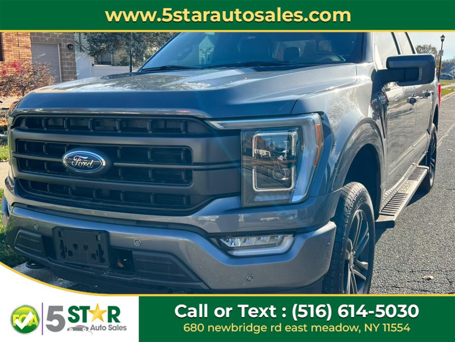 2022 Ford F-150 LARIAT 4WD SuperCrew 5.5'' Box, available for sale in East Meadow, New York | 5 Star Auto Sales Inc. East Meadow, New York 2022 Ford F-150 LARIAT 4WD SuperCrew 5.5'' Box, available for sale in East Meadow, New York | 5 Star Auto Sales Inc. East Meadow, New York