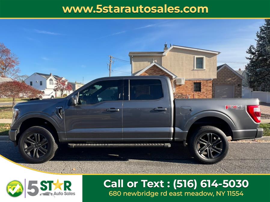 2022 Ford F-150 LARIAT 4WD SuperCrew 5.5'' Box, available for sale in East Meadow, New York | 5 Star Auto Sales Inc. East Meadow, New York 2022 Ford F-150 LARIAT 4WD SuperCrew 5.5'' Box, available for sale in East Meadow, New York | 5 Star Auto Sales Inc. East Meadow, New York
