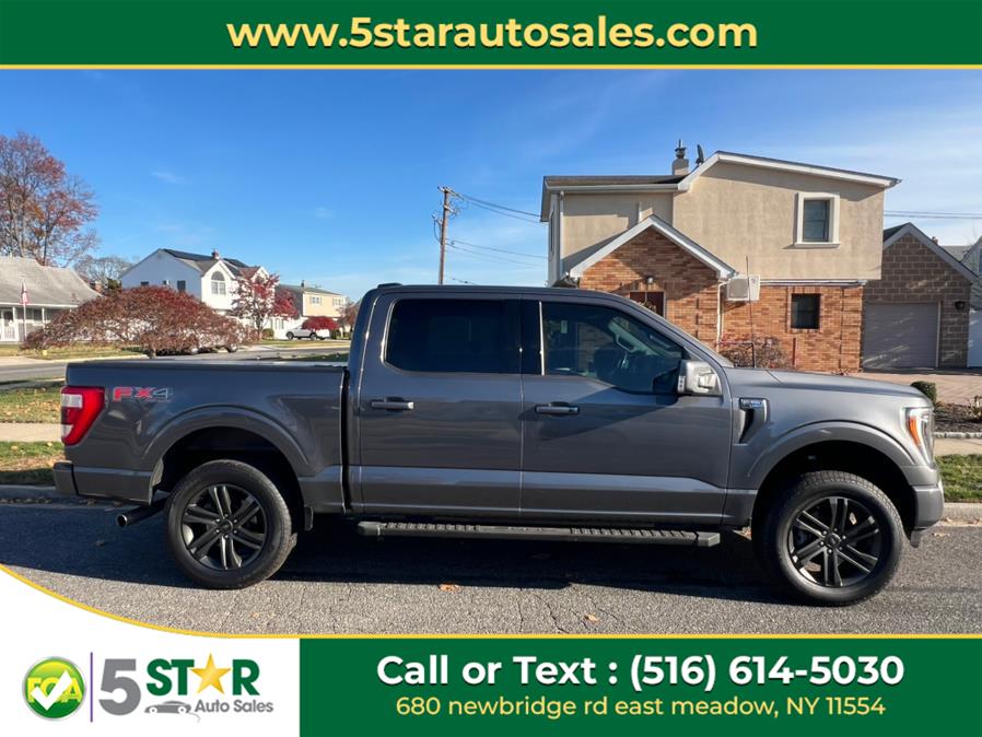 2022 Ford F-150 LARIAT 4WD SuperCrew 5.5'' Box, available for sale in East Meadow, New York | 5 Star Auto Sales Inc. East Meadow, New York 2022 Ford F-150 LARIAT 4WD SuperCrew 5.5'' Box, available for sale in East Meadow, New York | 5 Star Auto Sales Inc. East Meadow, New York