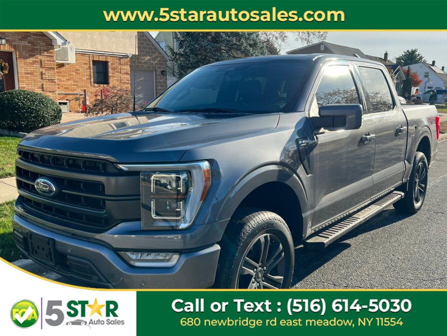 2022 Ford F-150 LARIAT 4WD SuperCrew 5.5'' Box, available for sale in East Meadow, New York | 5 Star Auto Sales Inc. East Meadow, New York 2022 Ford F-150 LARIAT 4WD SuperCrew 5.5'' Box, available for sale in East Meadow, New York | 5 Star Auto Sales Inc. East Meadow, New York