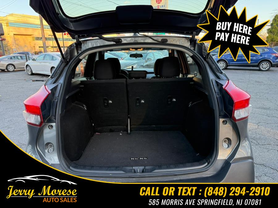 2019 Nissan Kicks SV FWD, available for sale in Springfield, New Jersey | Jerry Morese Auto Sales. Springfield, New Jersey 2019 Nissan Kicks SV FWD, available for sale in Springfield, New Jersey | Jerry Morese Auto Sales. Springfield, New Jersey