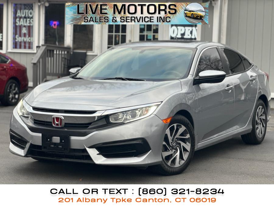 Used 2018 Honda Civic Sedan in Canton, Connecticut | Live Motors Sales and Service INC. Canton, Connecticut