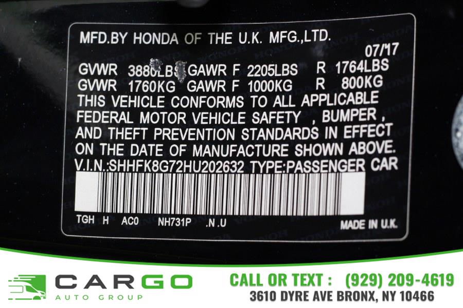 2017 Honda Civic Type R Touring Manual, available for sale in Bronx, New York | Cargo Auto Group LLC. Bronx, New York 2017 Honda Civic Type R Touring Manual, available for sale in Bronx, New York | Cargo Auto Group LLC. Bronx, New York