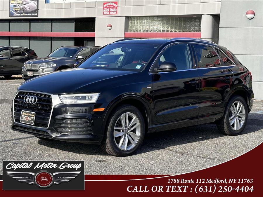 2018 Audi Q3 2.0 TFSI Premium Plus quattro AWD, available for sale in Medford, New York | Capital Motor Group Inc. Medford, New York 2018 Audi Q3 2.0 TFSI Premium Plus quattro AWD, available for sale in Medford, New York | Capital Motor Group Inc. Medford, New York