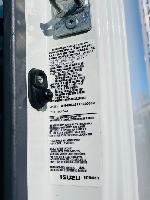 2019 Isuzu FTR 24 FEET DRY BOX + LIFT GATE + NO CDL, available for sale in South Amboy, New Jersey | NJ Truck Spot. South Amboy, New Jersey 2019 Isuzu FTR 24 FEET DRY BOX + LIFT GATE + NO CDL, available for sale in South Amboy, New Jersey | NJ Truck Spot. South Amboy, New Jersey