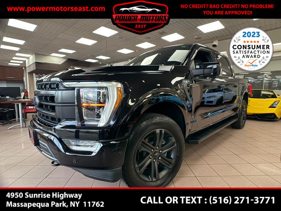 2022 Ford F-150 LARIAT 4WD SuperCrew 5.5'' Box, available for sale in Massapequa Park, New York | Power Motors East. Massapequa Park, New York